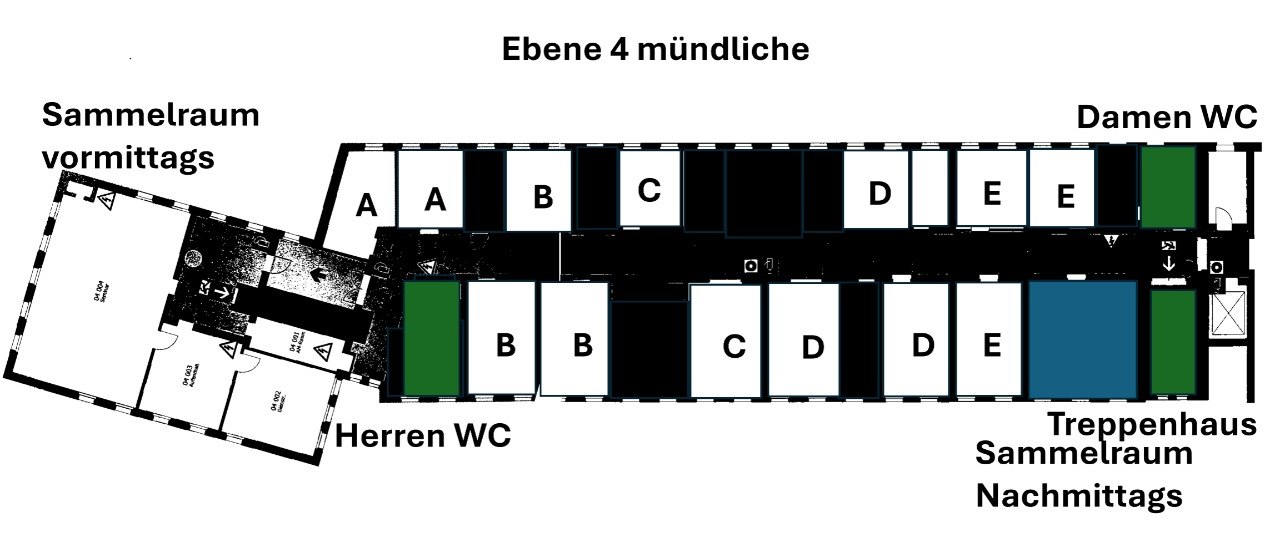Raumplan Ebene 4 Mündlich